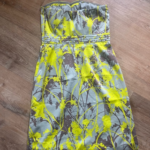 The Limited - Floral Strapless Dress - Picture 5 of 8